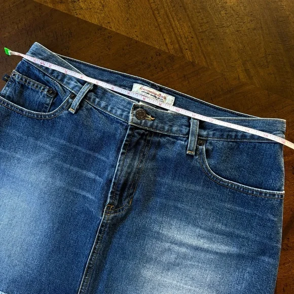 Vintage Abercrombie & Fitch Dark Blue Denim Mini Skirt - Picture 7 of 9
